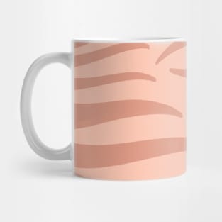 Palm Leaf Boho Chic Blush Pink Mug